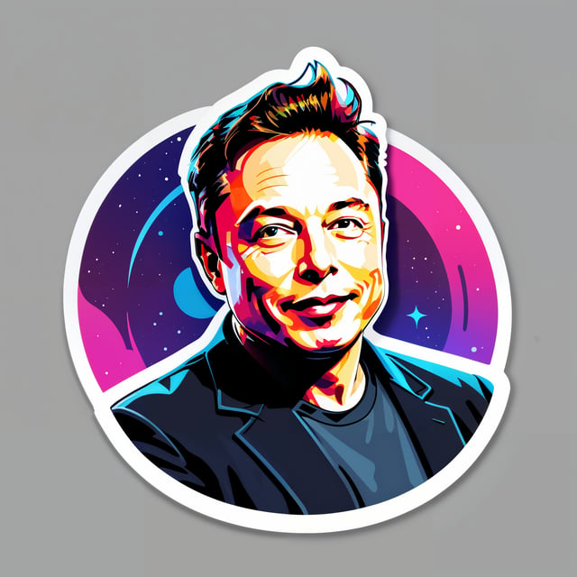 AI Elon Musk Sticker Category