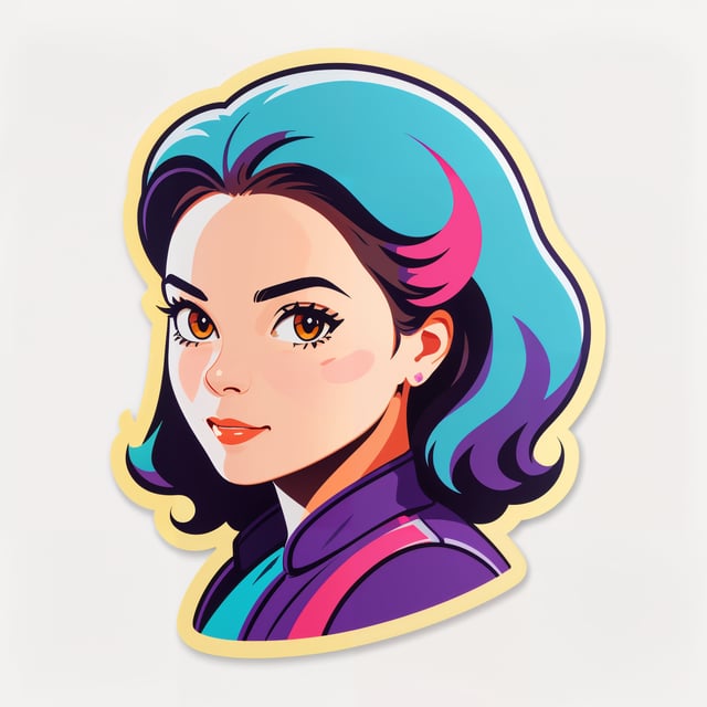 AI Woman Sticker Category