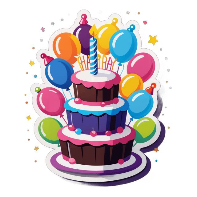 AI Happy Birthday Sticker Category